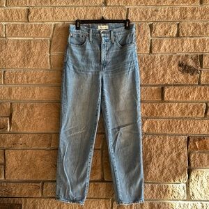 Madewell Light Blue High Waisted Women Jeans